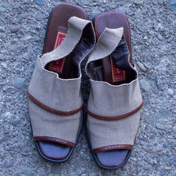 Title:
Cole Haan Italy Woven Leather-Trim Platform Sandals – Women’s 7 - Picture 1 of 7